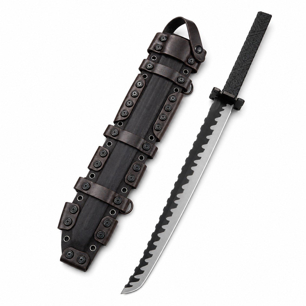 47396-main-white-clean Die Miller Brothers sind M3 Samurai-Messer mit feststehender Klinge