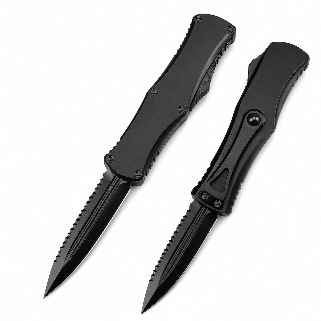 47594-main-white-clean Micro-Tech Hera Goddess All-Black Toothblade OTF-Messer