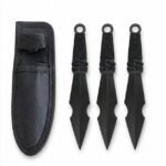Übungs-Wurfmesser-Set YF069 – 3-teilig, Schwarz